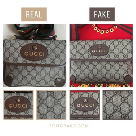 how to tell if a gucci bag is fake|knock off Gucci luggage set.